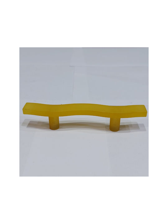 Children's Handle Furniture made of Plastic in Orange Color 125mm (Center Distance 64mm) 0794-064-POR 1pcs