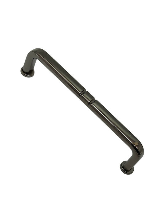 Handle Furniture made of Metallic in Black Color 110mm (Center Distance 96mm) 11086-096-MAY 1pcs