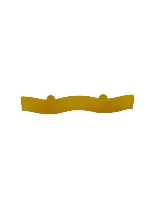 Children's Handle Furniture made of Plastic in Orange Color 125mm (Center Distance 64mm) 0794-064-POR 1pcs