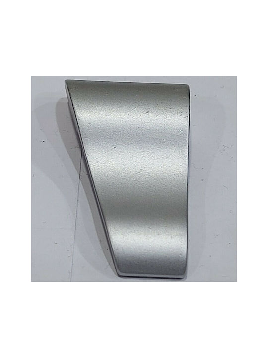 Pamar Buton Mobilier Mânere de mobilier din Metal & Zamak în Culoare Argintiu 42mm (Distanța între Centre 16mm) 0643-016-10C1 1buc