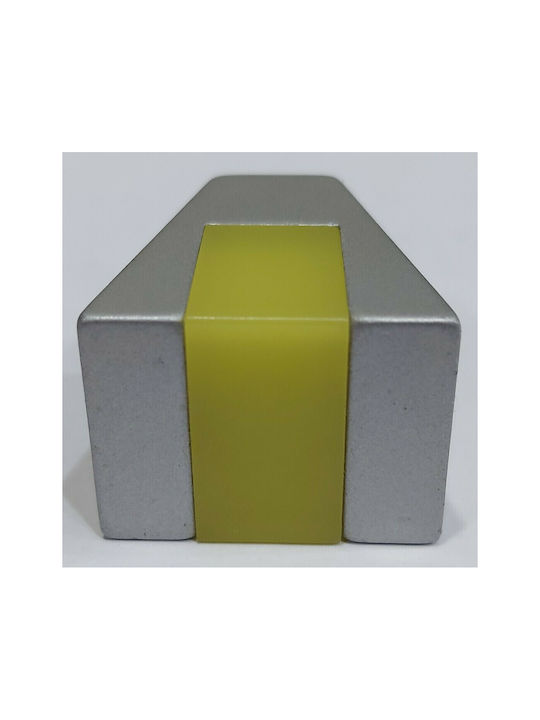 Pamar Copii Buton Mobilier din Plastic & Zamak & Metal în Culoare Galben 0373-000-KIT1 1buc