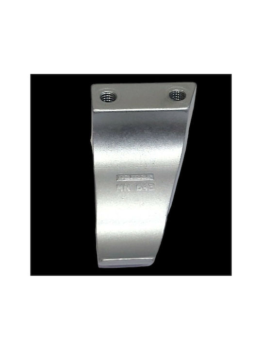 Pamar Buton Mobilier Mânere de mobilier din Metal & Zamak în Culoare Argintiu 42mm (Distanța între Centre 16mm) 0643-016-10C1 1buc