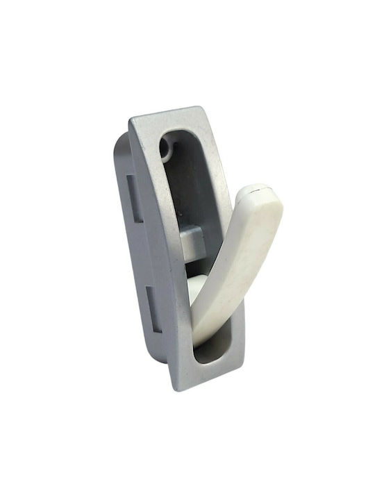 Pamar Buton Mobilier din Zamak & Plastic & Metal în Culoare Alb 0721-000-LEF1 1buc