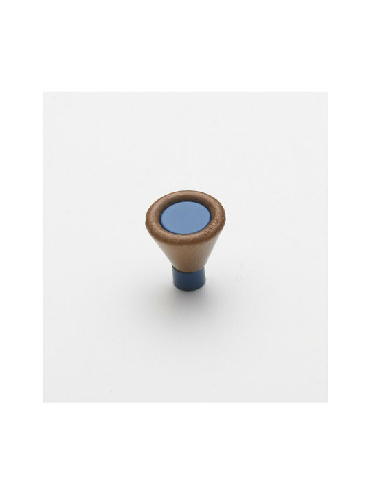 Kids Knob Furniture made of Wooden & Metallic & Zamak in Blue Color 0239-BLE1 1pcs