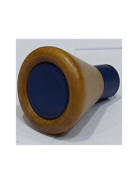 Kids Knob Furniture made of Wooden & Metallic & Zamak in Blue Color 0239-BLE1 1pcs