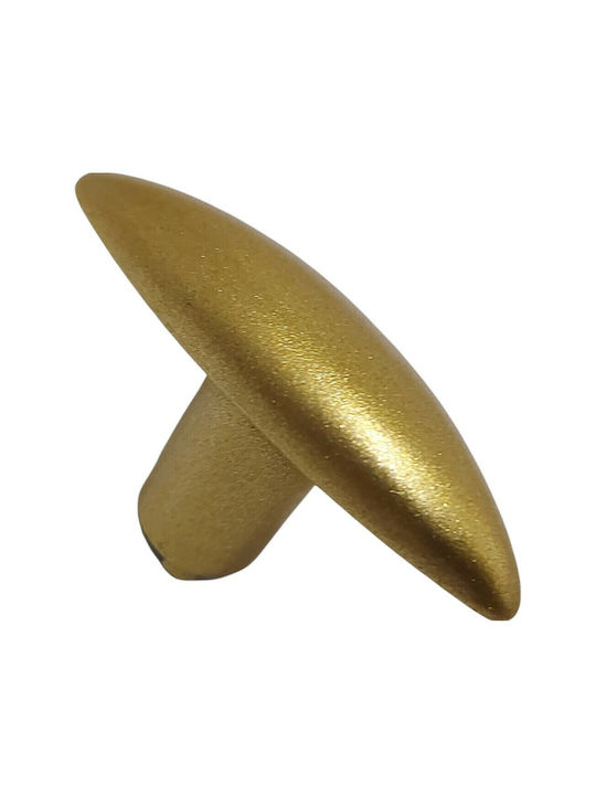 Knob Furniture made of Zamak & Metallic in Gold Color 0901-20A1 1pcs
