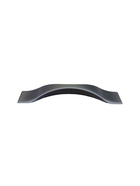 Handle Furniture Flush Handle made of Metallic in Silver Color 148mm (Center Distance 96mm) 4064-96-10C1 1pcs