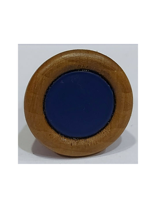 Kids Knob Furniture made of Wooden & Metallic & Zamak in Blue Color 0239-BLE1 1pcs