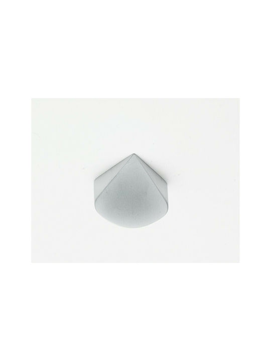 Furnipart Mâner Mobilier Mânere de mobilier din Metal & Zamak în Culoare Argintiu 40mm (Distanța între Centre 32mm) 7202-10C1 1buc