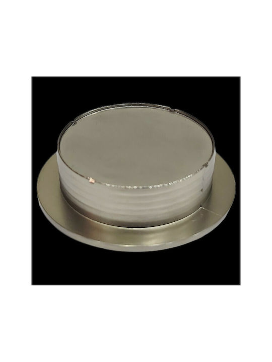 Furnipart Buton Mobilier Mânere de mobilier din Metal & Zamak în Culoare Argintiu 7224-00-0G1 1buc
