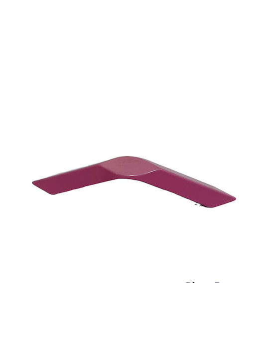 Kinder Handgriff Möbelgriff aus Metallisch & Zamak in Rosa Farbe 86mm (Zentrenabstand 64mm) 4195-064-ROZ1 1Stück