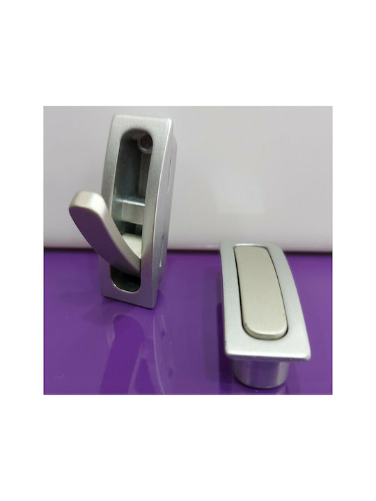 Pamar Buton Mobilier Mânere de mobilier din Zamak & Metal în Culoare Argintiu 0721-000-12B1 1buc