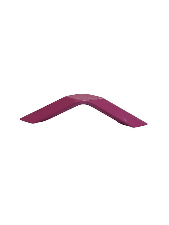 Kinder Handgriff Möbelgriff aus Metallisch & Zamak in Rosa Farbe 86mm (Zentrenabstand 64mm) 4195-064-ROZ1 1Stück
