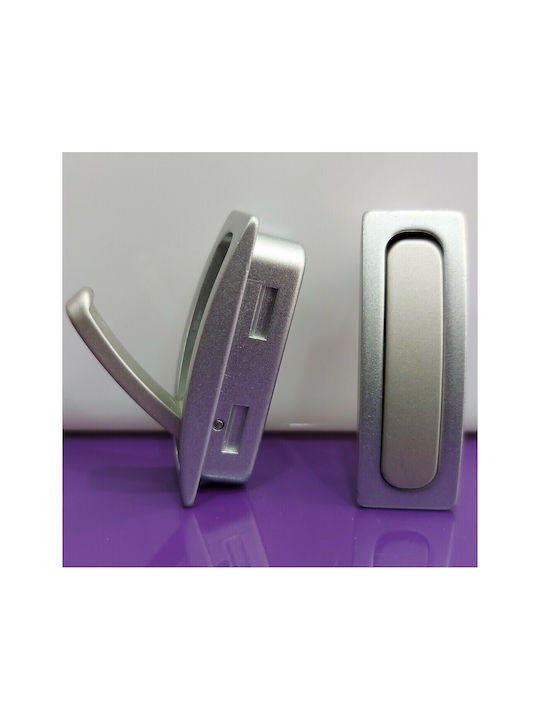Pamar Buton Mobilier Mânere de mobilier din Zamak & Metal în Culoare Argintiu 0721-000-12B1 1buc