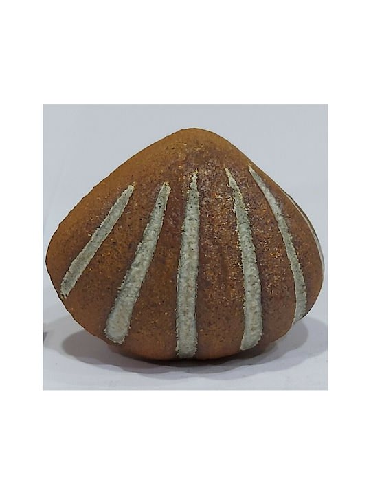 Nesu Knob Furniture made of Ceramic in Brown Color 11178-MAU1 1pcs
