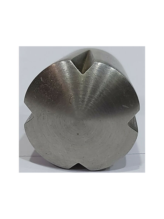 Furnipart Buton Mobilier din Metal & Zamak în Culoare Argintiu 7235-00G1 1buc