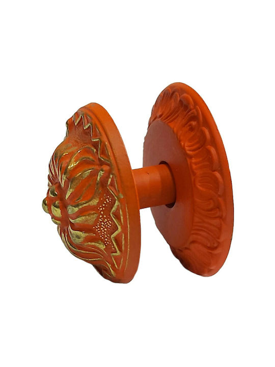 Knob Furniture made of Metallic in Orange Color 11044-BRZ2 1pcs