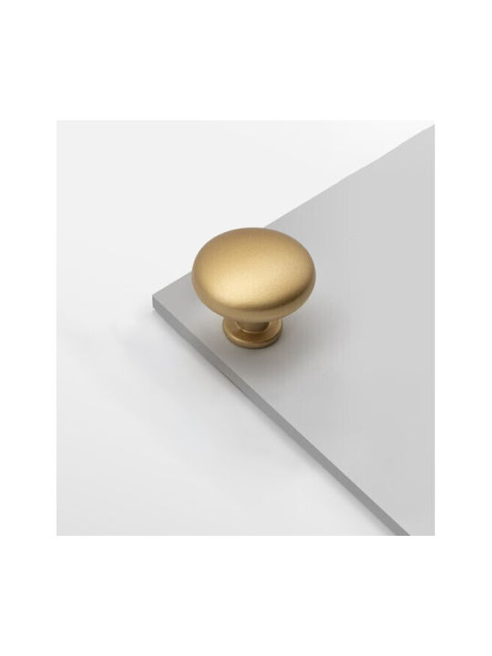 Finetto Knob Furniture made of Metallic Matte Gold 256-9095ORO#30 1pcs Finetto Knob Furniture made of Metallic Matte Gold 256-9095ORO#30 1pcs