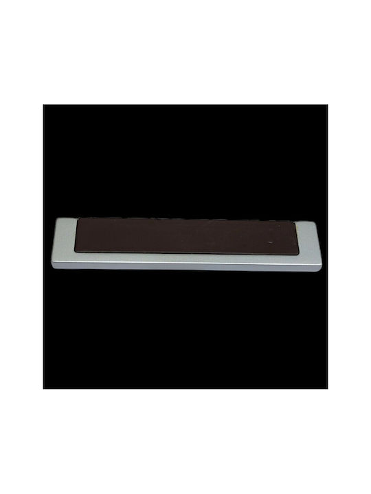 Knob Furniture made of Zamak & Metallic & Leather Dark brown. 105mm (Center Distance 96mm) 1058-10C1 1pcs