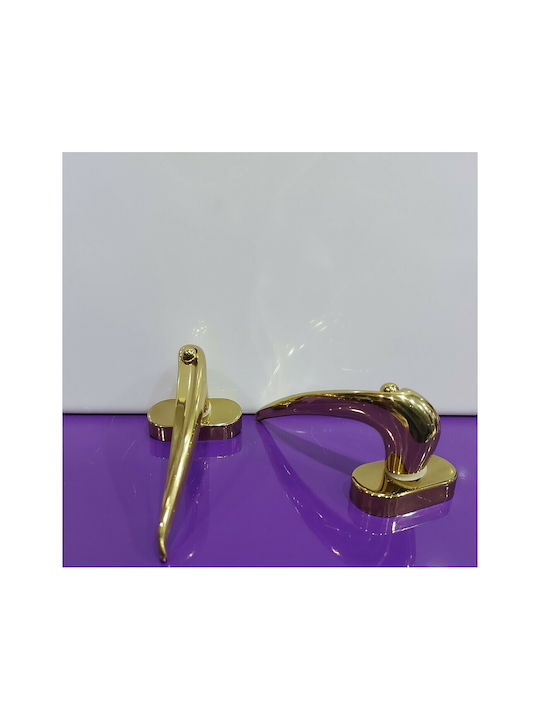 Verriegelung Fenstergriff Gold 0474-ORO