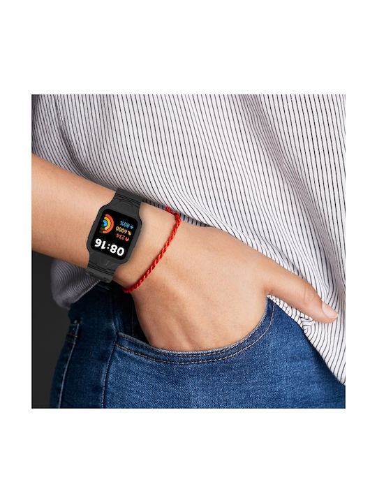 Redmi Каишка Силикон Бял (Redmi Watch 2 Lite - Редми часовник 2 ЛайтРеалме Уотч 2)