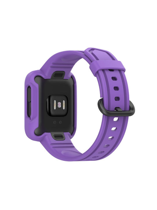 Λουράκι Σιλικόνης Μωβ (Mi Watch Lite)
