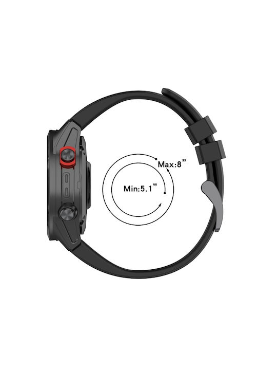Garmin Fenix Каишка Силикон Зелен (3Fenix 3 / 5X / 5X Plus / 6X / 6X Pro / 7X / 7X Pro / 8 (51mm))