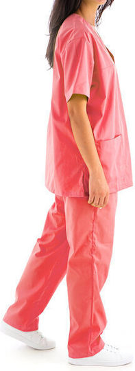 Hose & Bluse Set Rosa