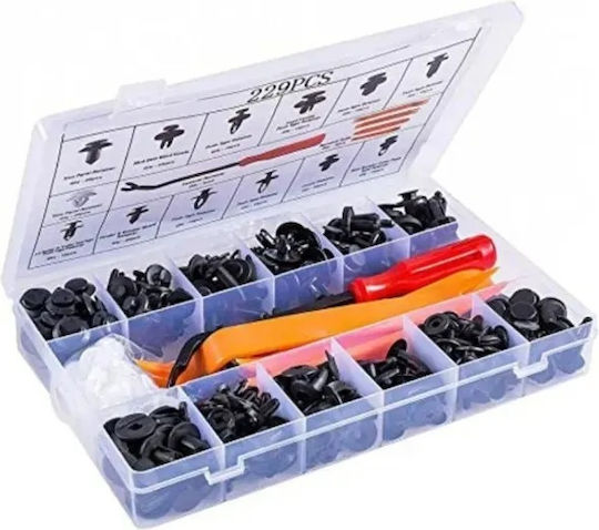 Car Plastic Clips 229pcs