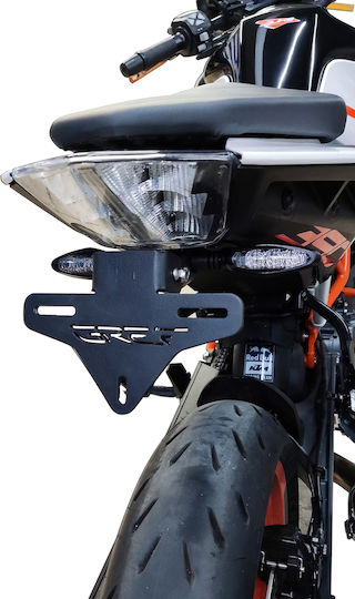 Moto Discovery Foldable Motorcycle License Plate Holder