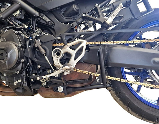 Moto Discovery Double Central Stand Motorcycle in Black Color 754695