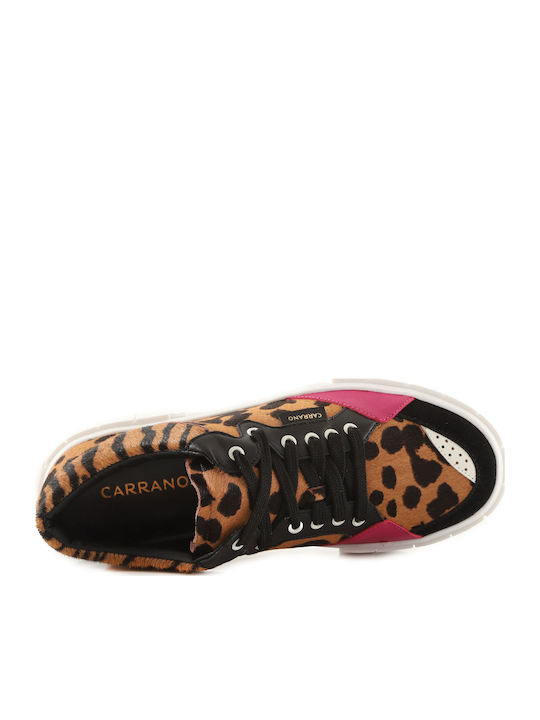 Mest Pelo Zebra Pelonca Pentru Femei Flatforms Adidași Maro