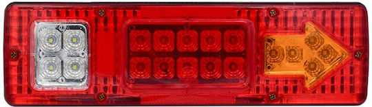 Truck Volume Lights 2pcs 12V - Red 000.230.8537