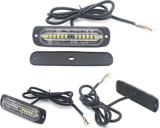 Truck Volume Lights 1pcs 12 / 24V - White 000.230.10190