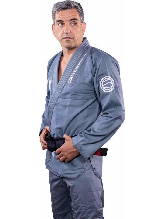 Soiltecnique Ανδρική Στολή Brazilian Jiu Jitsu Γκρι