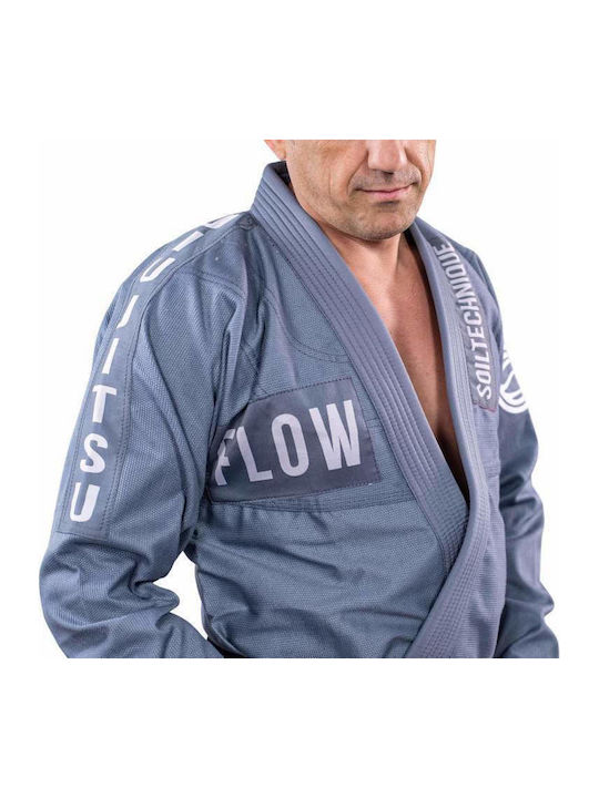 Soiltecnique Ανδρική Στολή Brazilian Jiu Jitsu Γκρι