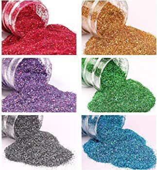 HOMie Χρυσόσκονη Glitter Ασημί 50gr