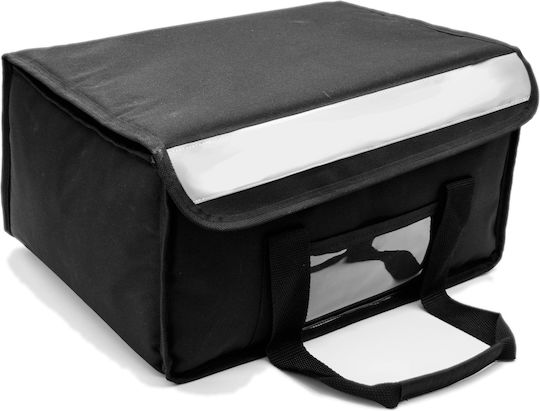 Food Delivery Bag 30lt with Belt 45x29x23cm Black
