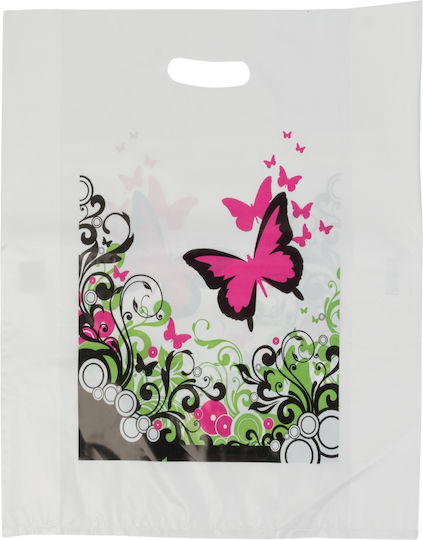 Plastic Packaging Bags Handle 50x50x10cm 20kg