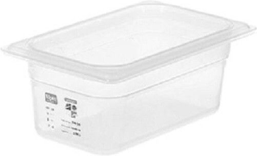 Polypropylene Gastronorm GN1/4 H100mm