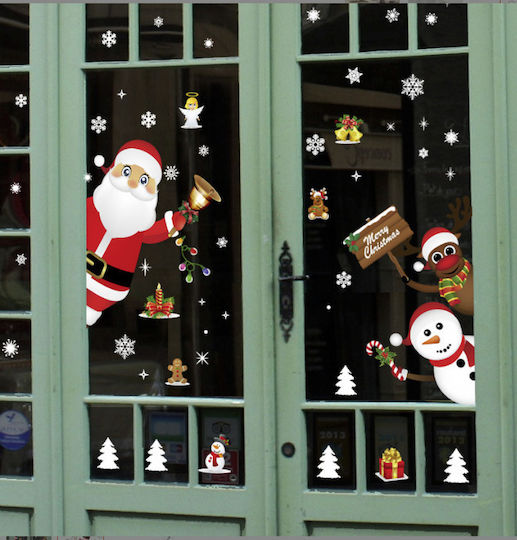 Sticker Display Decorative Christmas 60x90cm 632630 1pcs