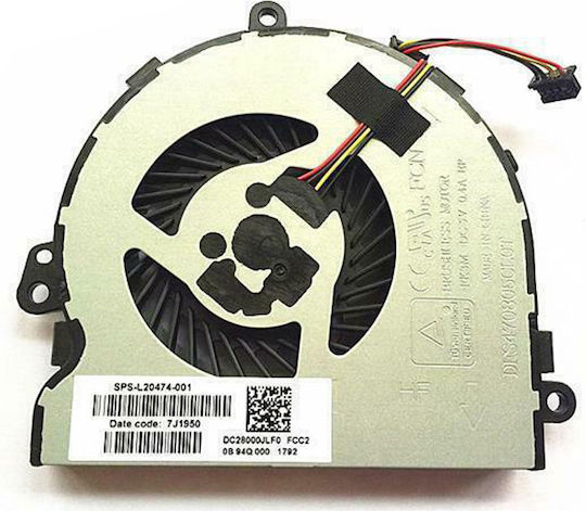 Replacement Laptop Fan for HP 15 DB CPU Fan