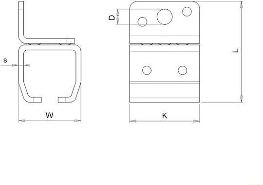 Delta Ioannidis Electrical Panel Mounting Accessory 36.5016
