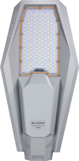 Ηλιακό Φωτιστικό Δρόμου 400W Ψυχρό Λευκό 6500K με Φωτοκύτταρο και Τηλεχειριστήριο IP67