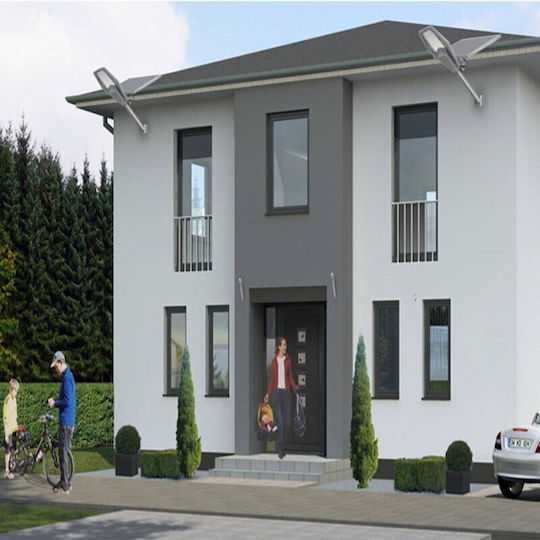 Straßen-Solarleuchte 300W 4000lm Kaltweiß 6500K mit Fotokontakt IP67