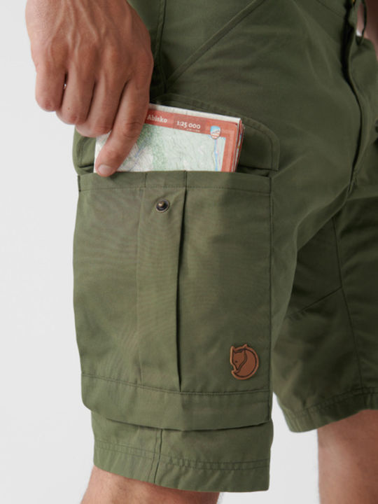 Fjallraven Barents Pro Ανδρικό Κοντό Παντελόνι Πεζοπορίας Καφέ