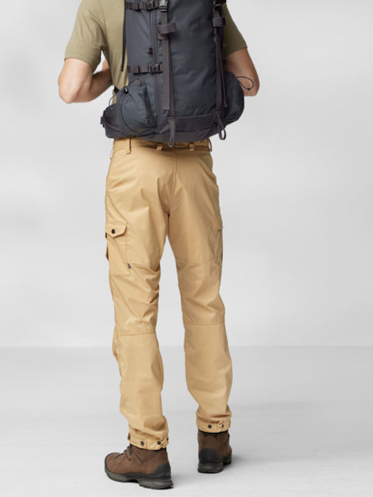 Fjallraven Vidda Pro Lite Ανδρικό Μακρύ Παντελόνι Πεζοπορίας Μπεζ