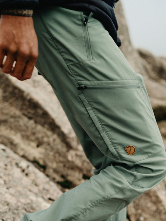 Fjallraven Abisko Ανδρικό Μακρύ Παντελόνι Πεζοπορίας Μπλε