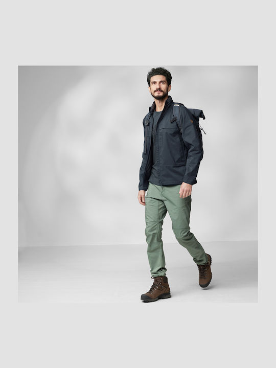 Fjallraven Abisko Ανδρικό Μακρύ Παντελόνι Πεζοπορίας Μπλε