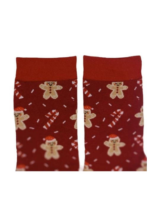 Admas Damen Socken Rot 2Pack